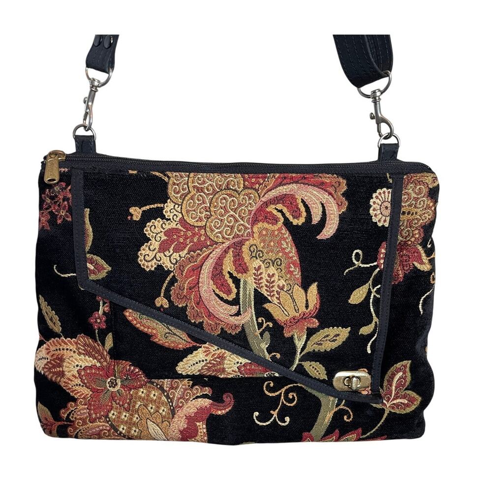 Danny K Beverly Hills, CA | Vintage Made in USA Tapestry Shoulder Bag